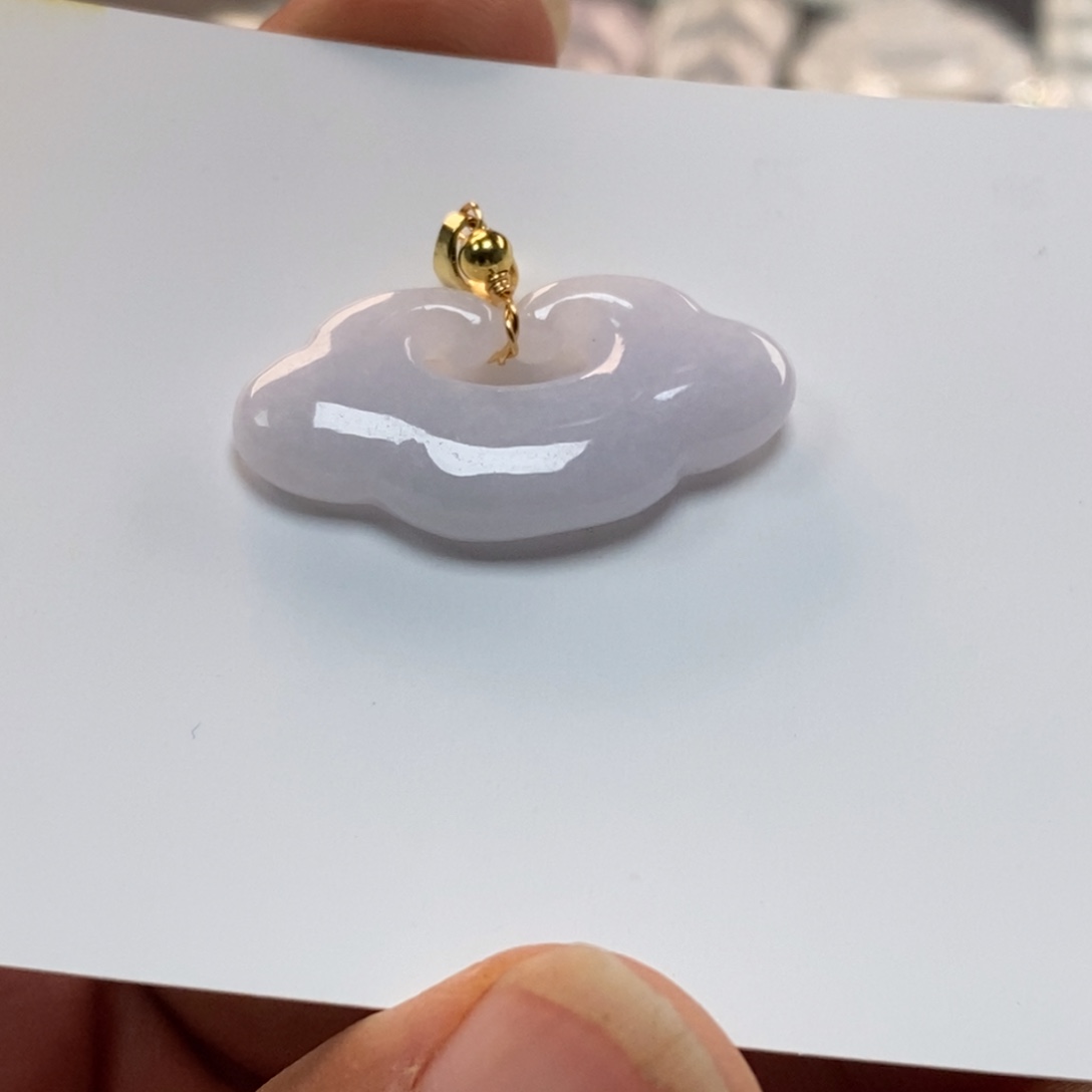 翡翠未镶嵌颈饰天然