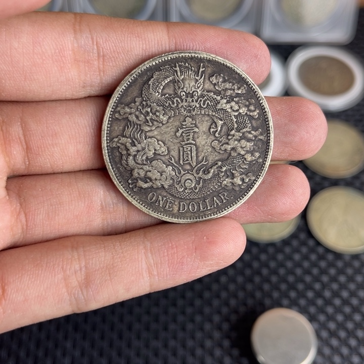 金属大头龙洋船洋工艺品