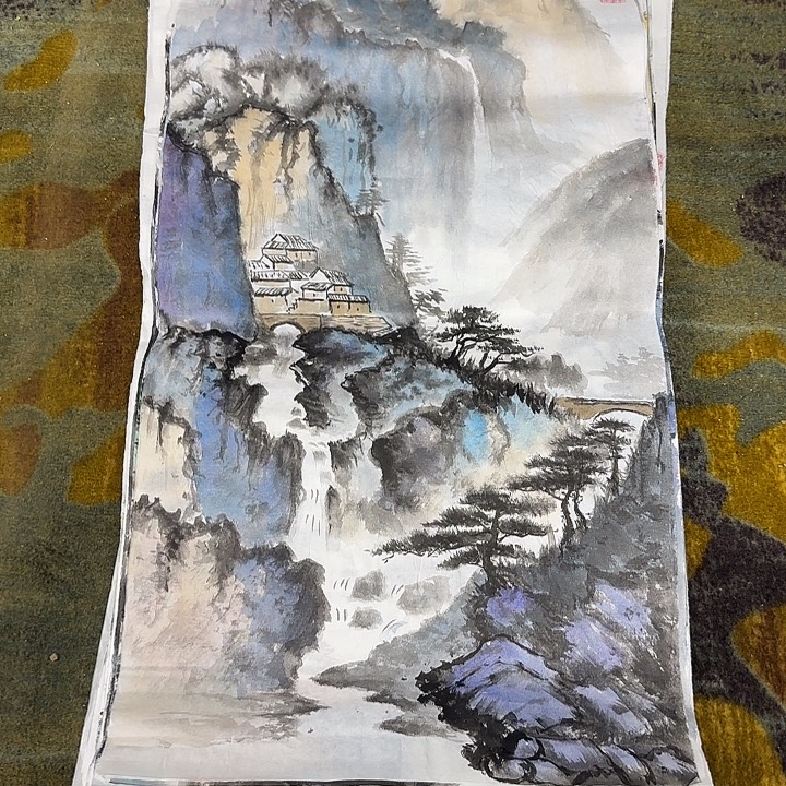 国画卡纸的制作过程中