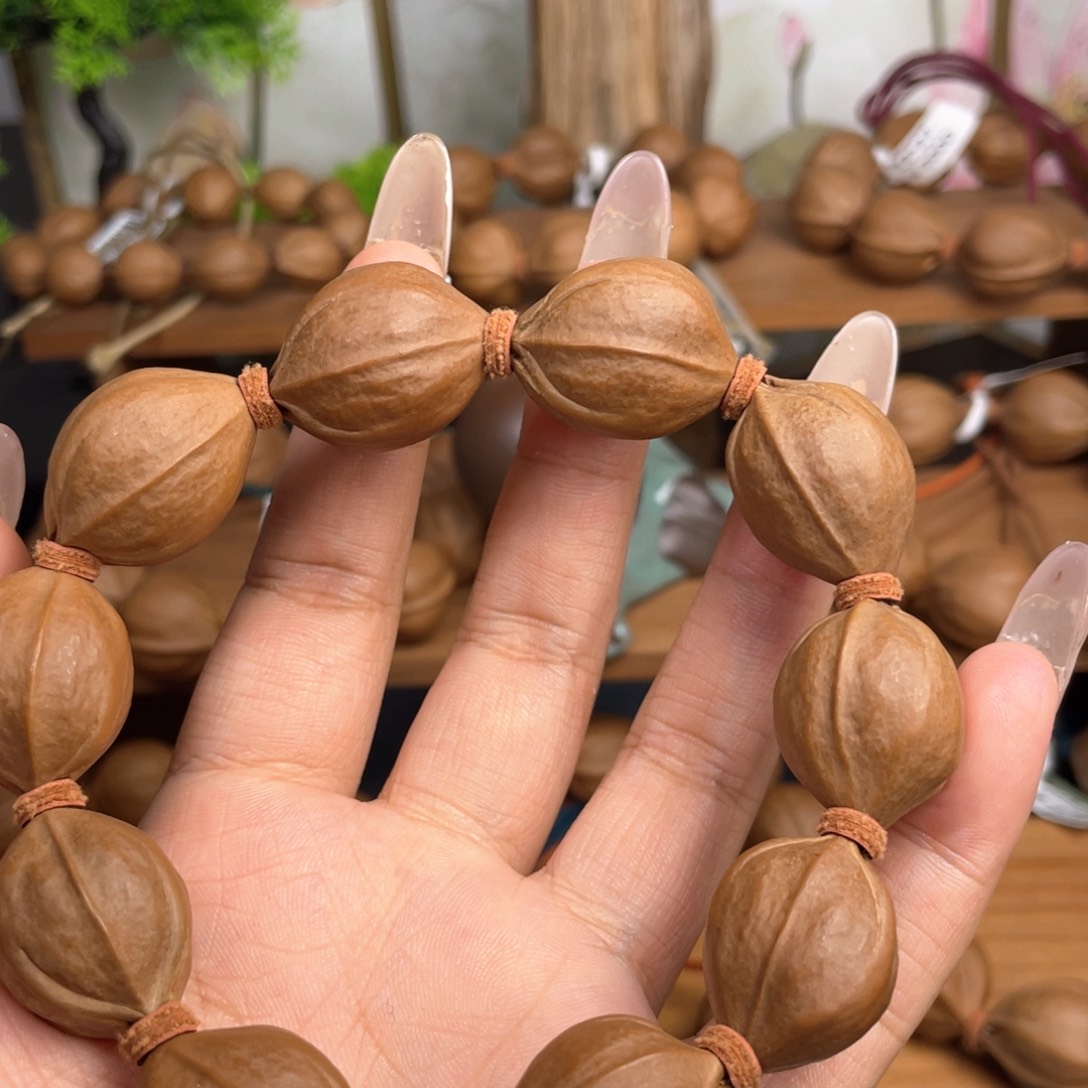 y***q手串/手链橄榄核19.5*26梅林铁核