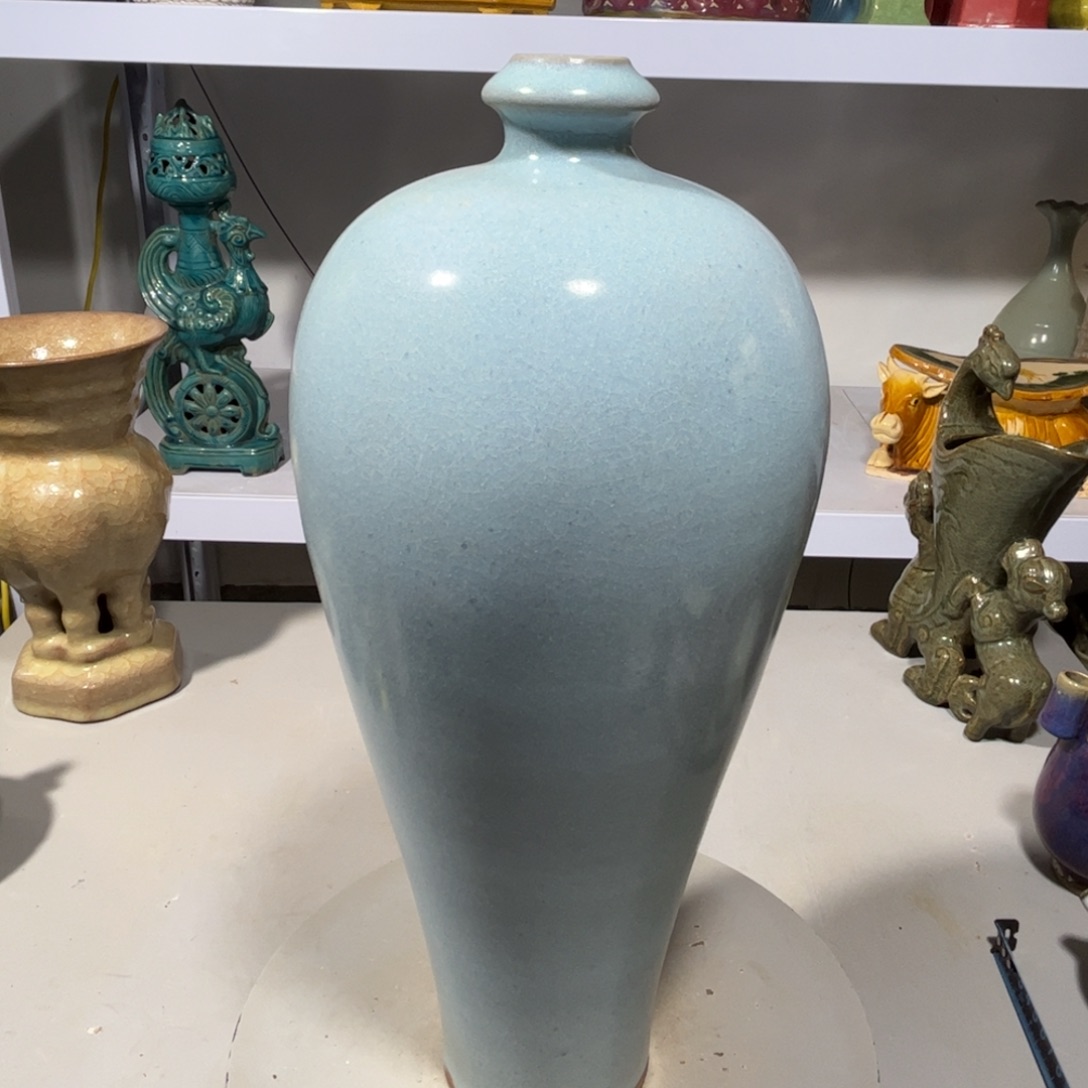 瓶钧窑瓷器品相完美