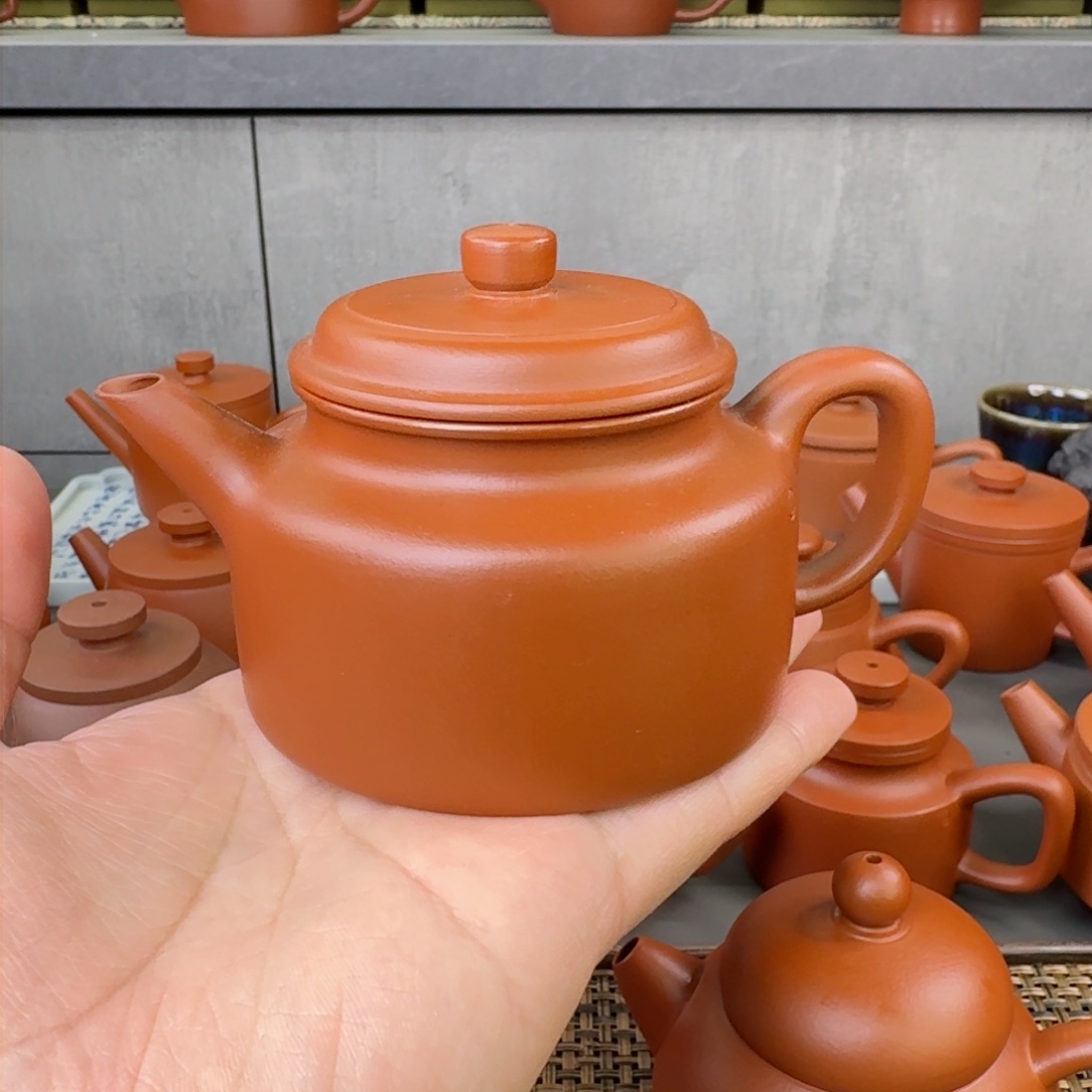 紫砂茶壶微瑕德钟