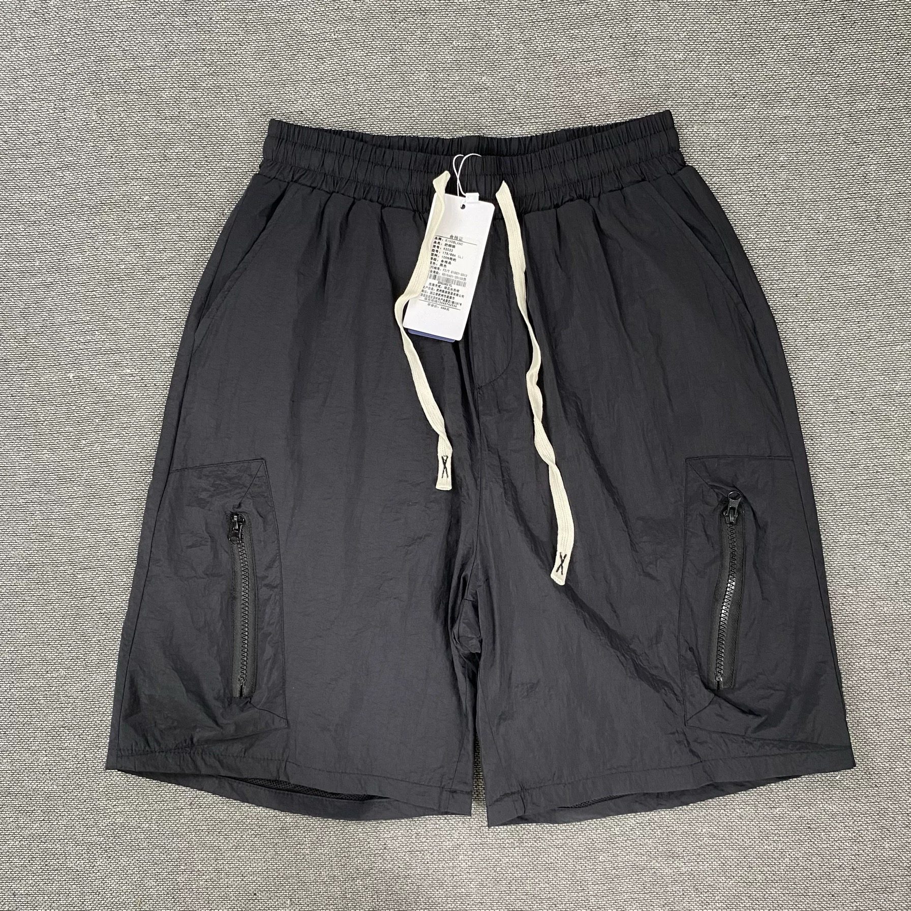 DB STUDIO 户外山系刺绣防晒短裤