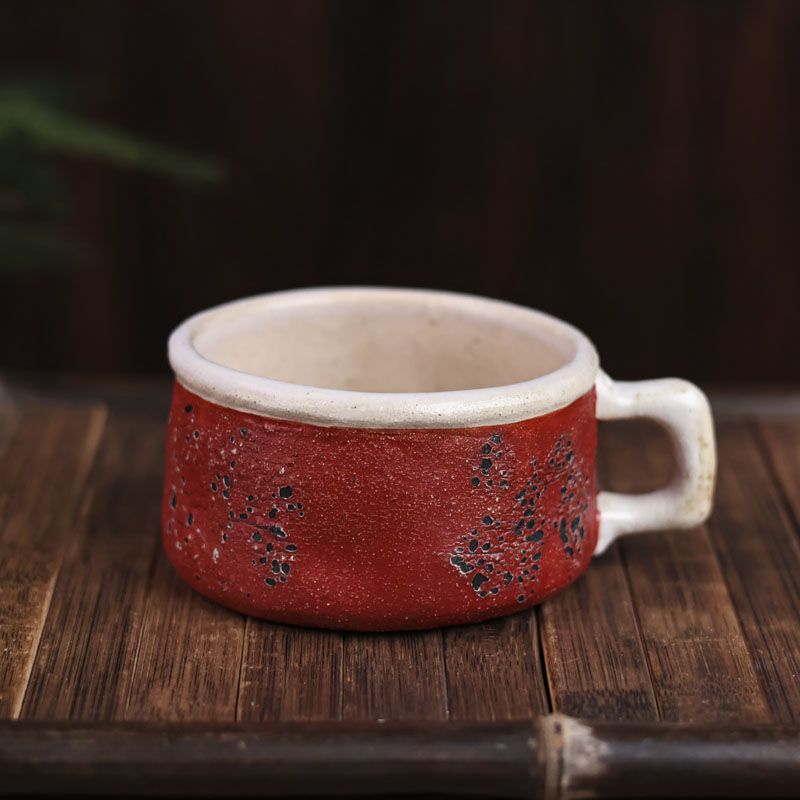 【所谓】 中国红复古主人杯（Q4238）