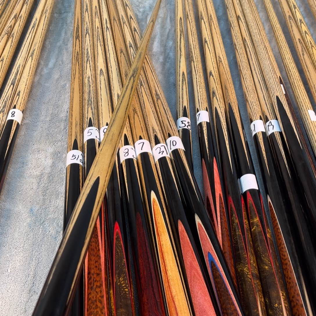 卡***诺长款白蜡木斯诺克黑通