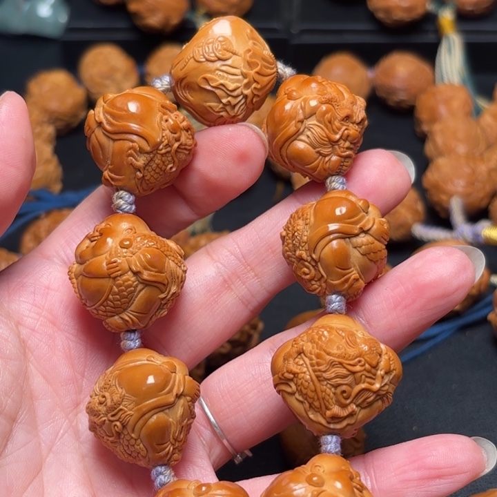 雨***葱手串/手链橄榄核手串