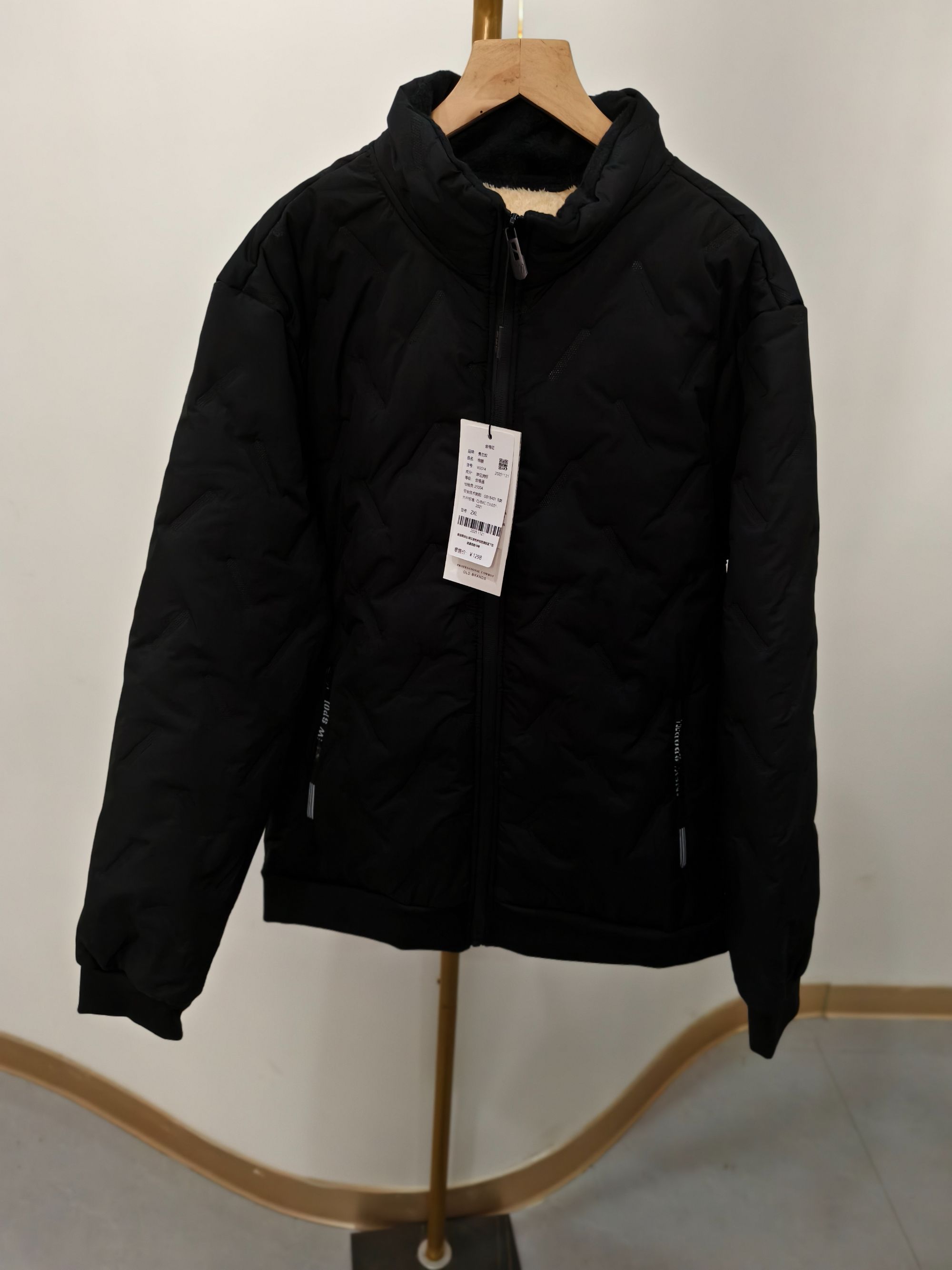 W2014男士棉服保暖加厚防水运动棉衣上衣男款