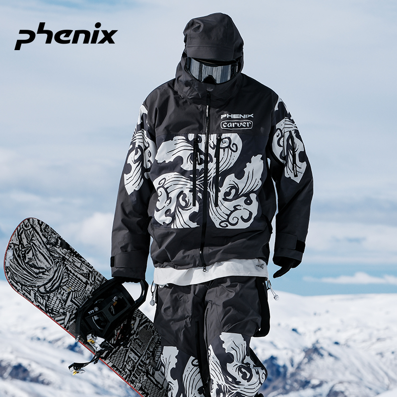 phenix X Carver菲尼克斯联名款滑雪服男女款2025新款单双板套装