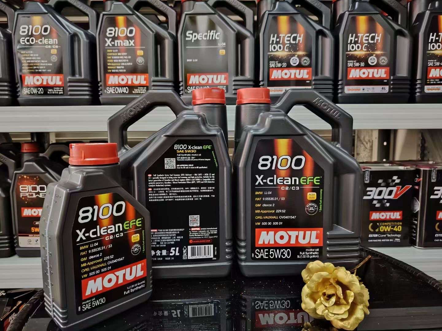 摩特MOTUL8100高阶高性能全合成摩特机油汽车保养