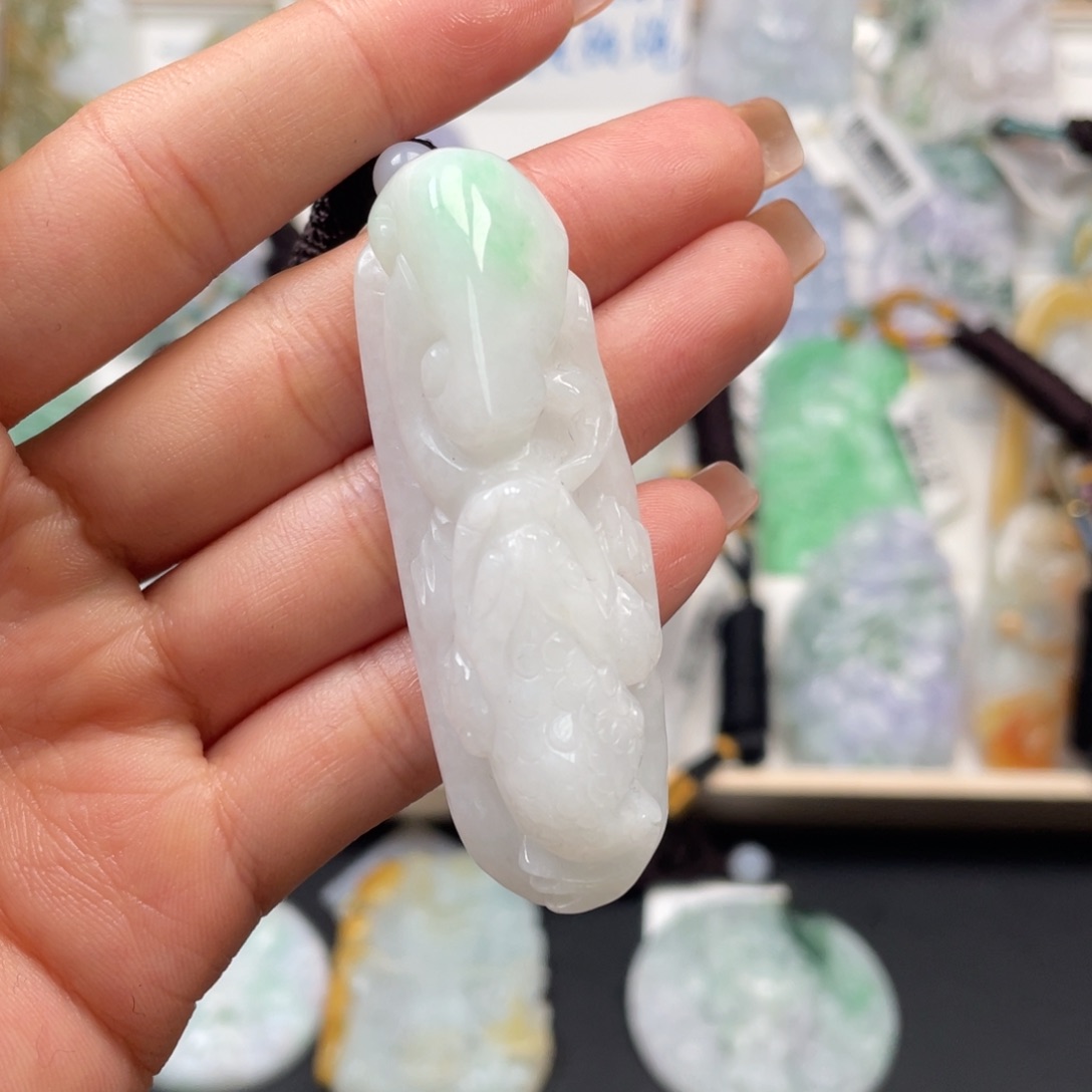 翡翠吊坠(不含链)未镶嵌