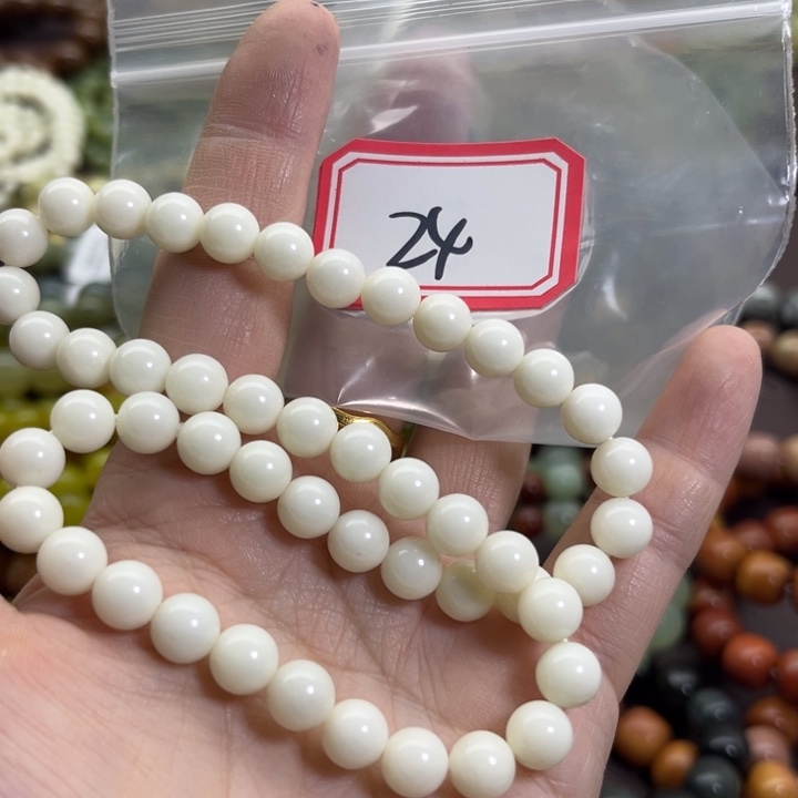 蛇纹石玉未镶嵌手链