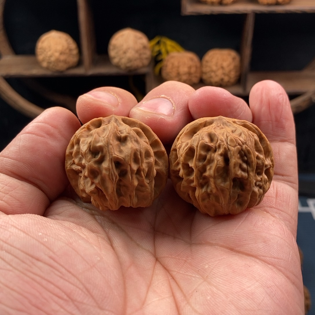 文玩核桃把件32.5鬼龙