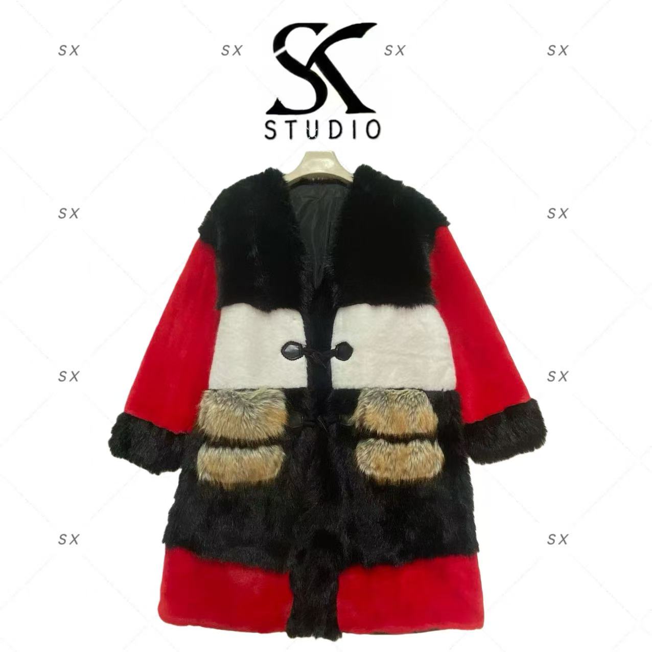 【貂中贵族】9160轻奢女款时尚上衣SXZY-2514