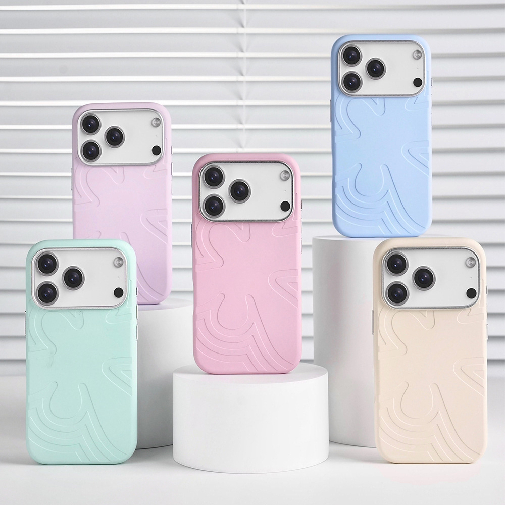 花漾真液态硅胶适用苹果17promax-14一体全包AI拍照按键手机壳