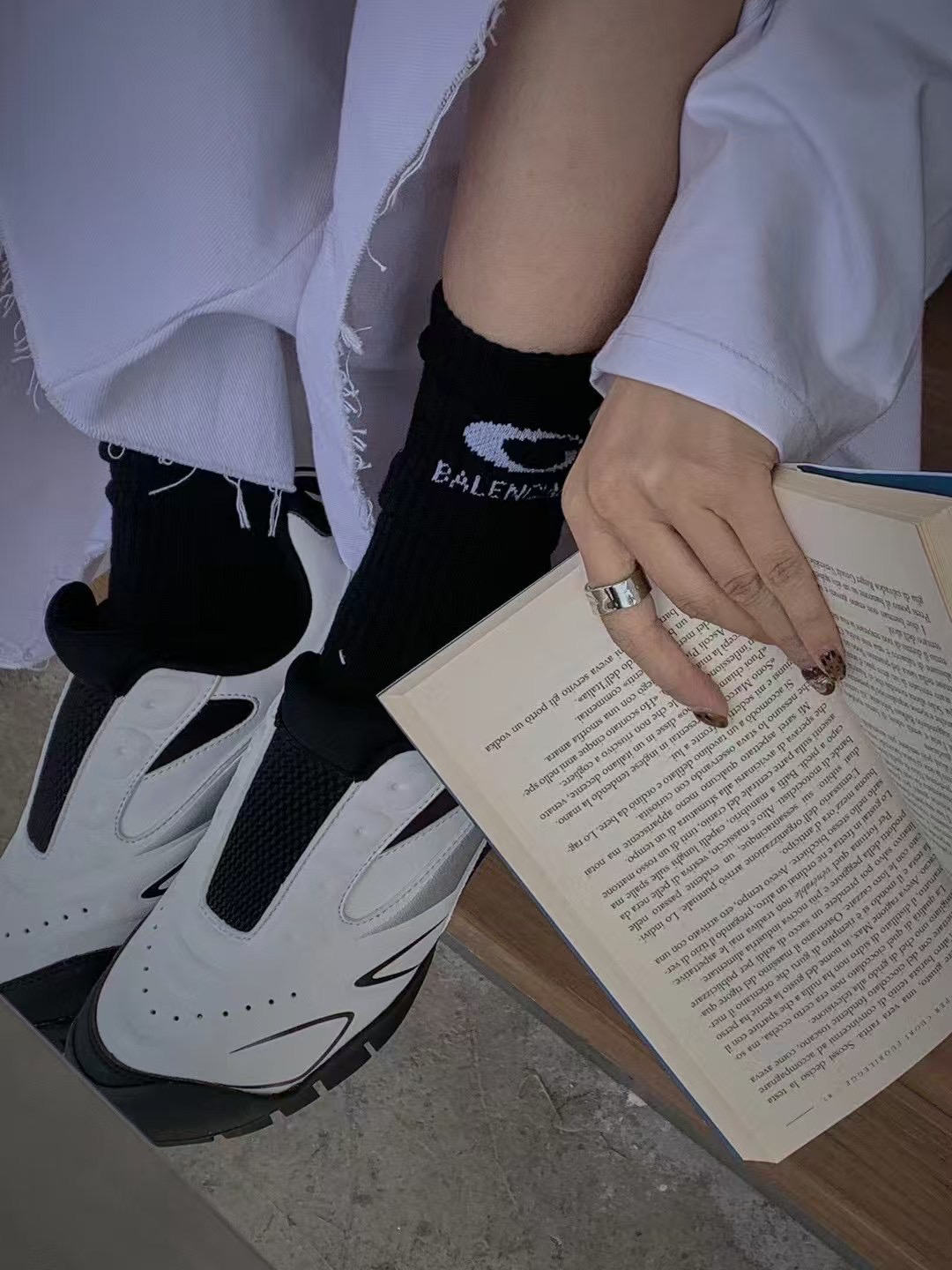 SGIRL TWTW【X805-1】一脚蹬低帮赛车鞋轻便徒步休闲运动鞋女