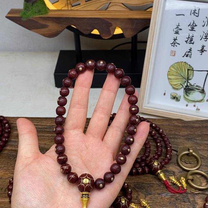 吊坠凤眼菩提9.5 罗眼手持