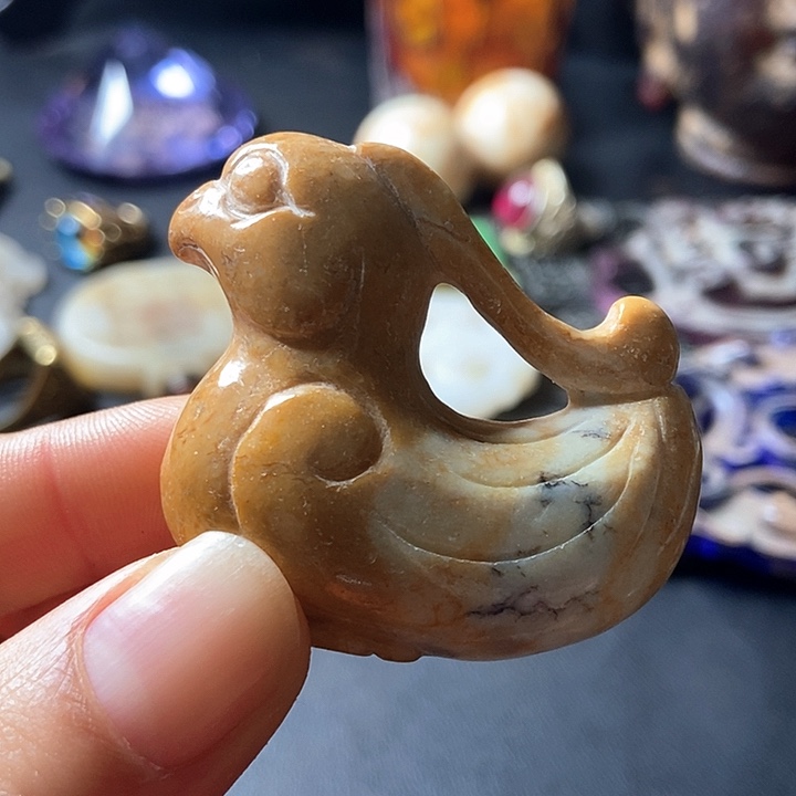 吊坠白玉菩提吊坠