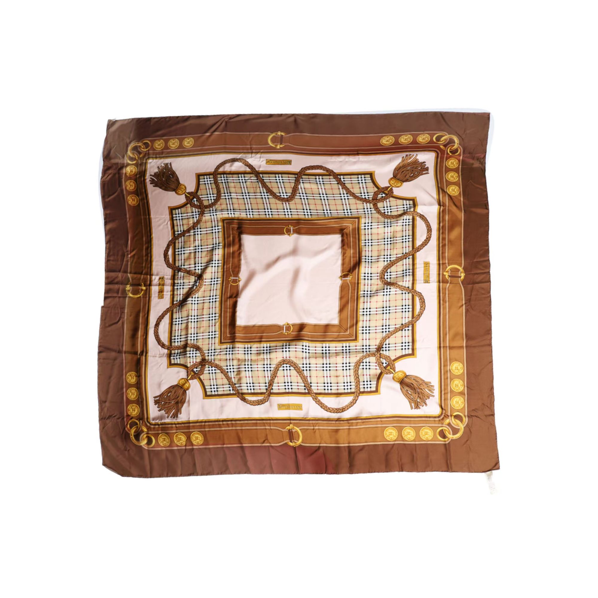 95新 BURBERRY/博柏利 海囤 巴宝莉137*137/nu18432