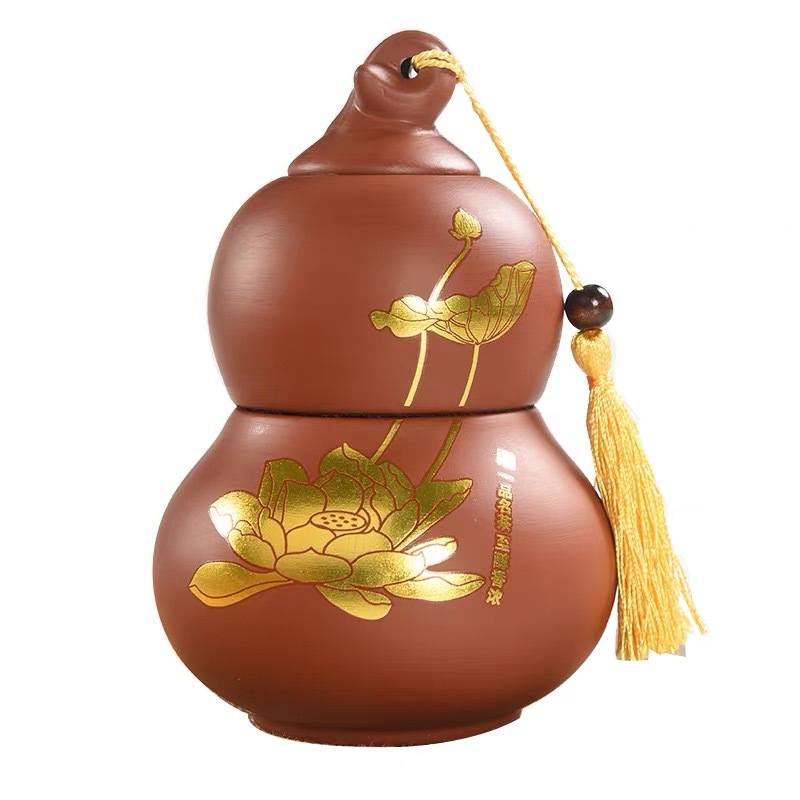 荷花茶叶罐g22 ZH579