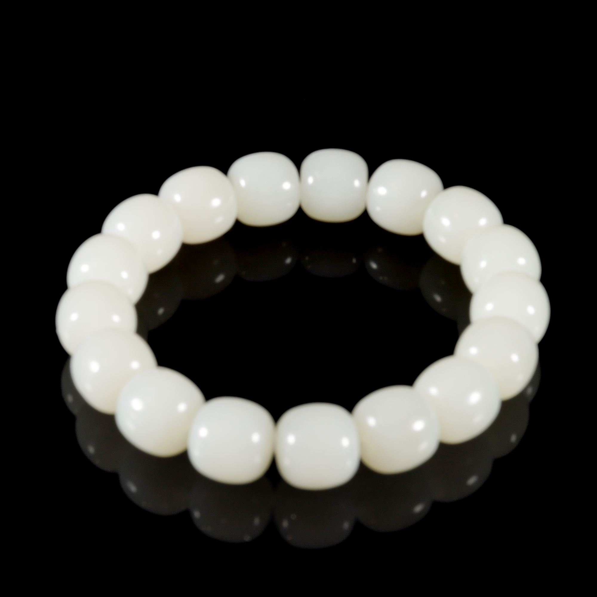 LOT.031羊脂白玉手串/X3289