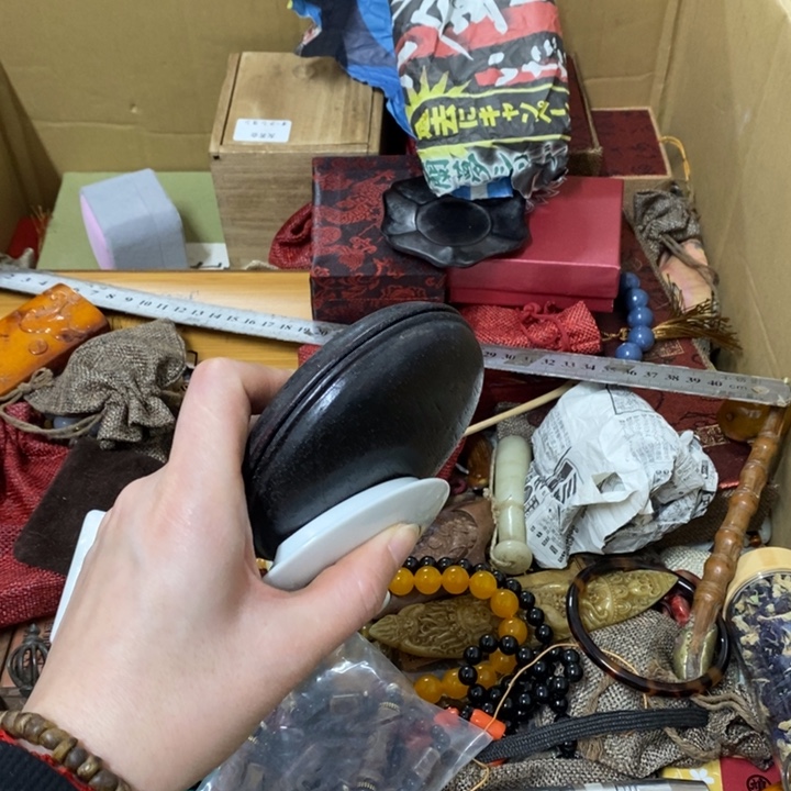 瓷片哈中古工艺品一件