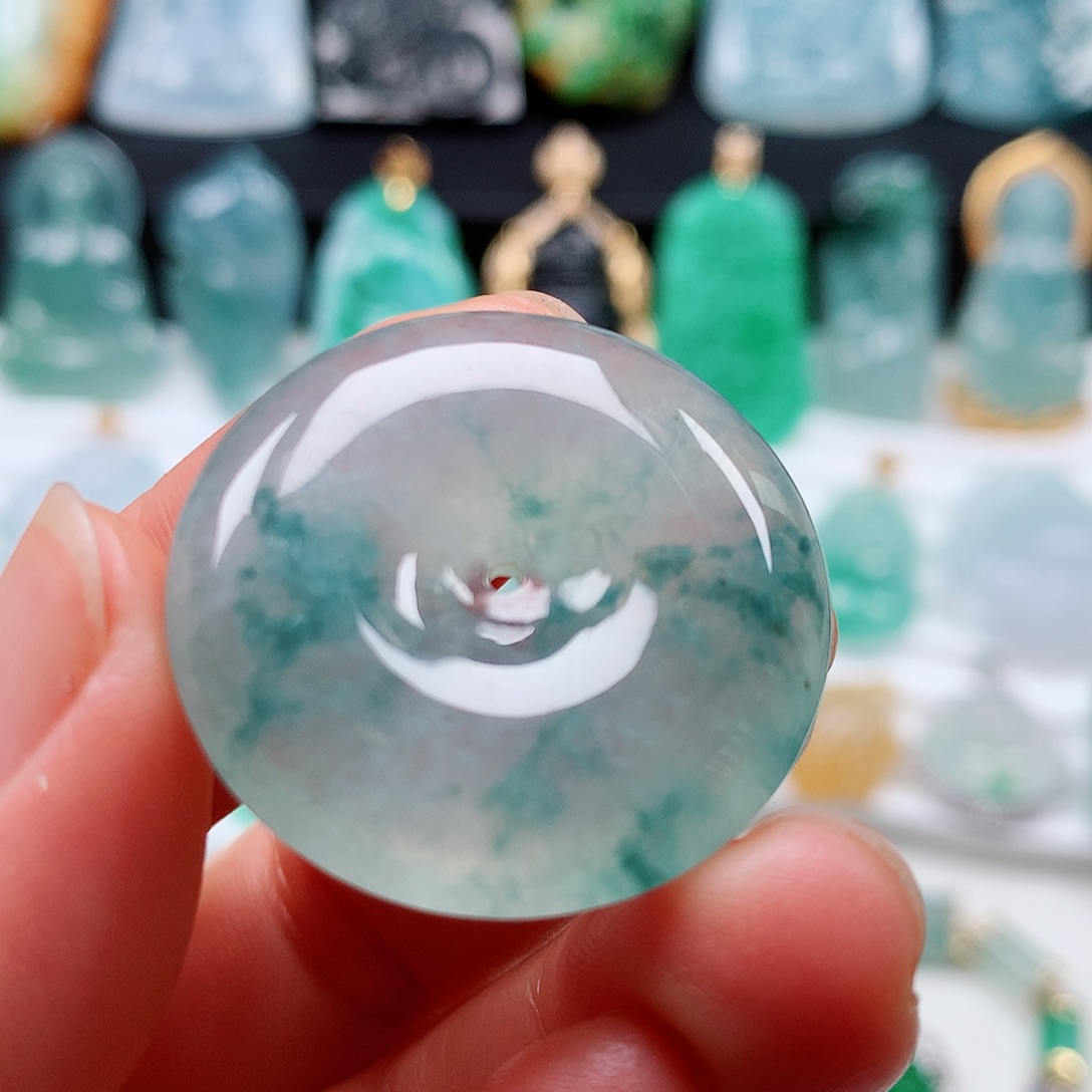 翡翠颈饰未镶嵌卡30-6.6