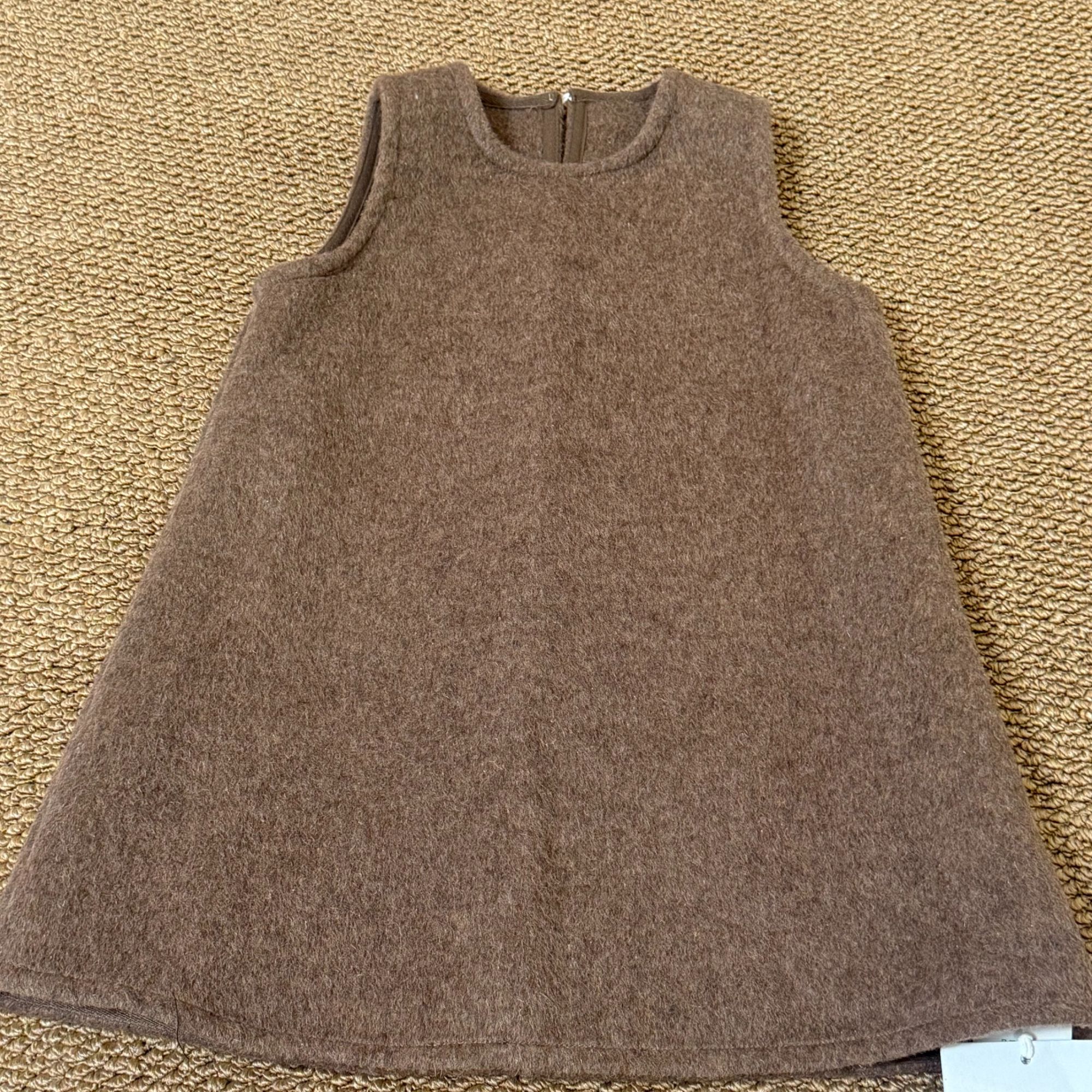 「可可买手集合店」MK手工羊毛双面妮子连衣裙女童#买手