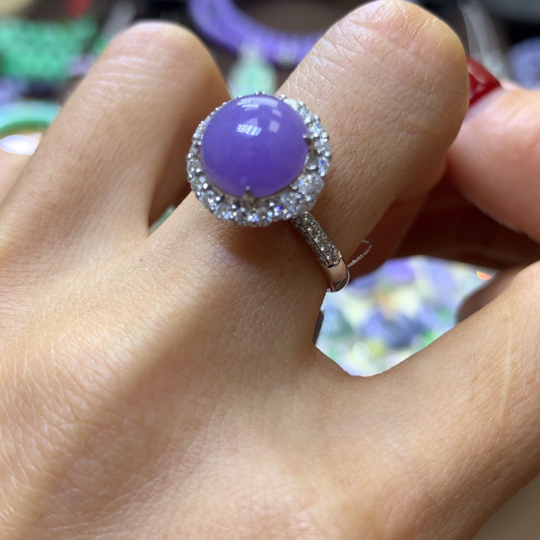 【闪购商品】翡翠颈饰18K金镶嵌 翡翠