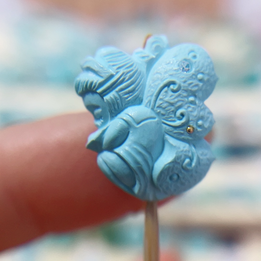 绿松石珠宝奇石未镶嵌