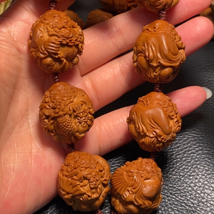 尧***尧手串/手链橄榄核钟馗手串