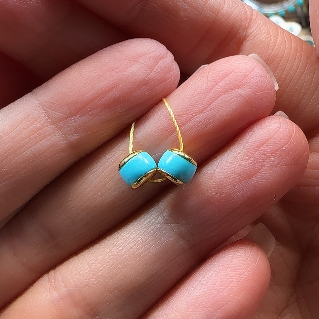 绿松石未镶嵌吊坠(不含链)