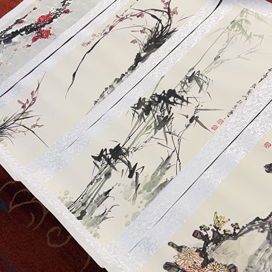 国画书法作品欣赏。书法作品