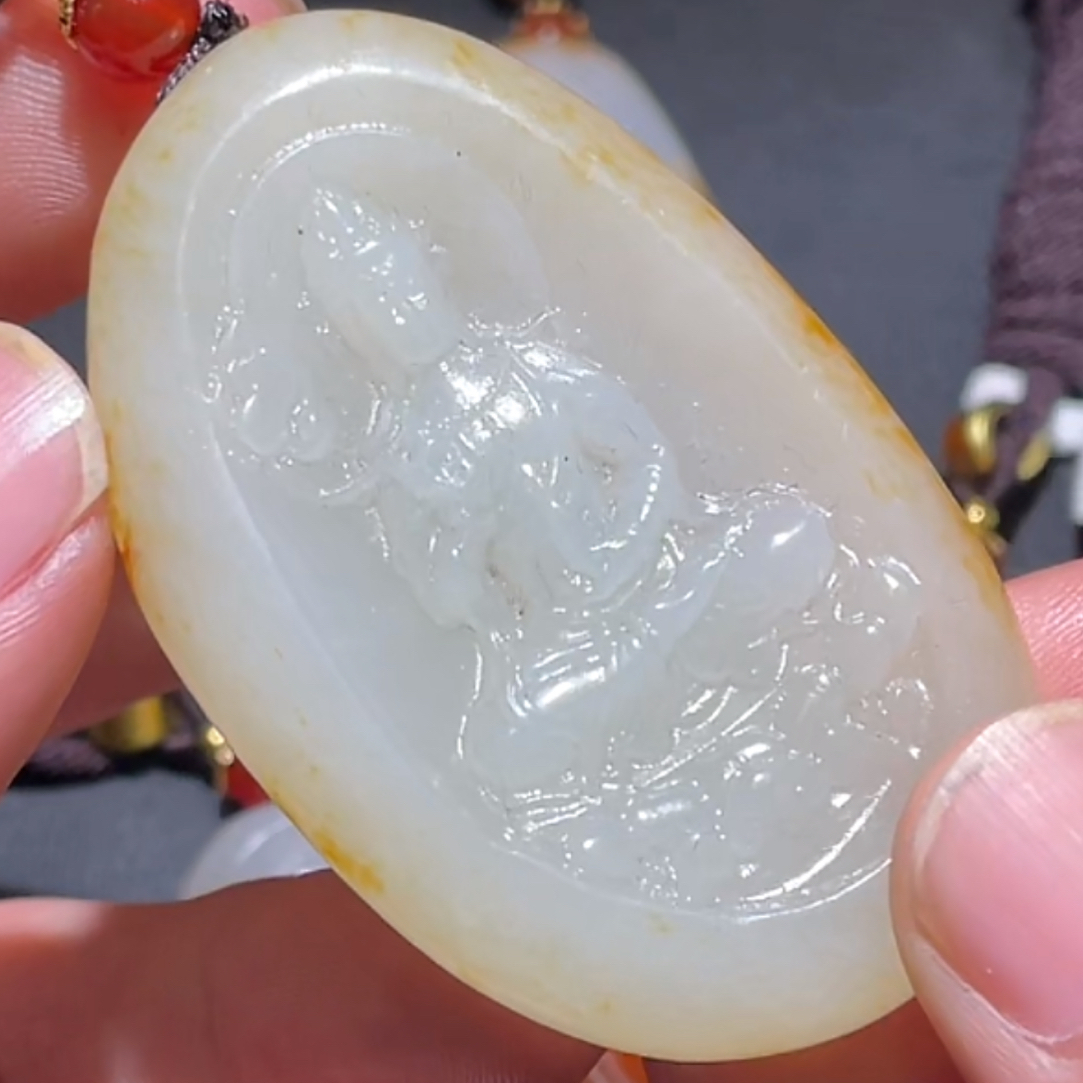 和田玉玉石挂件 d1112拍一发一