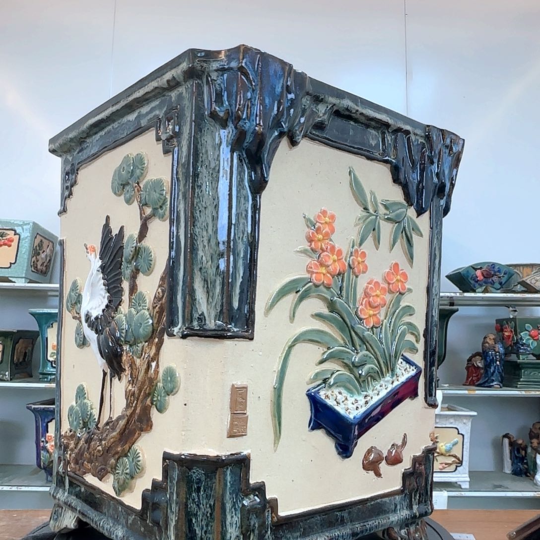 张****计石湾盆858