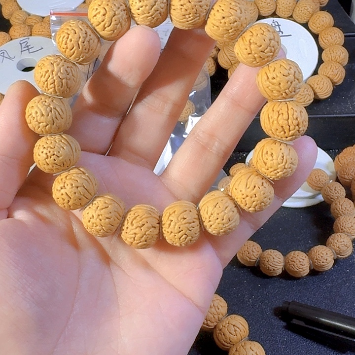 .***吊坠桃核南瓜玻璃球