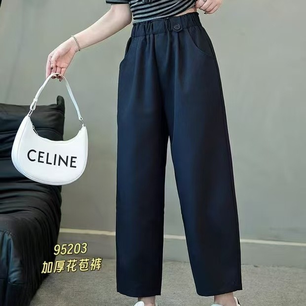 百搭秋季气球花苞裤