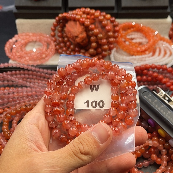 南红玛瑙未镶嵌多样性发货默认微瑕称重7