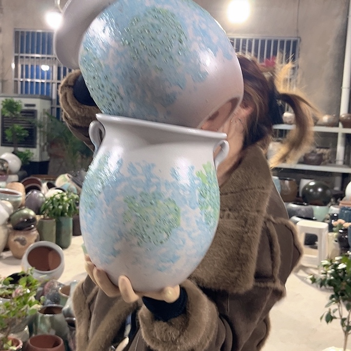 正品口19高25花盆