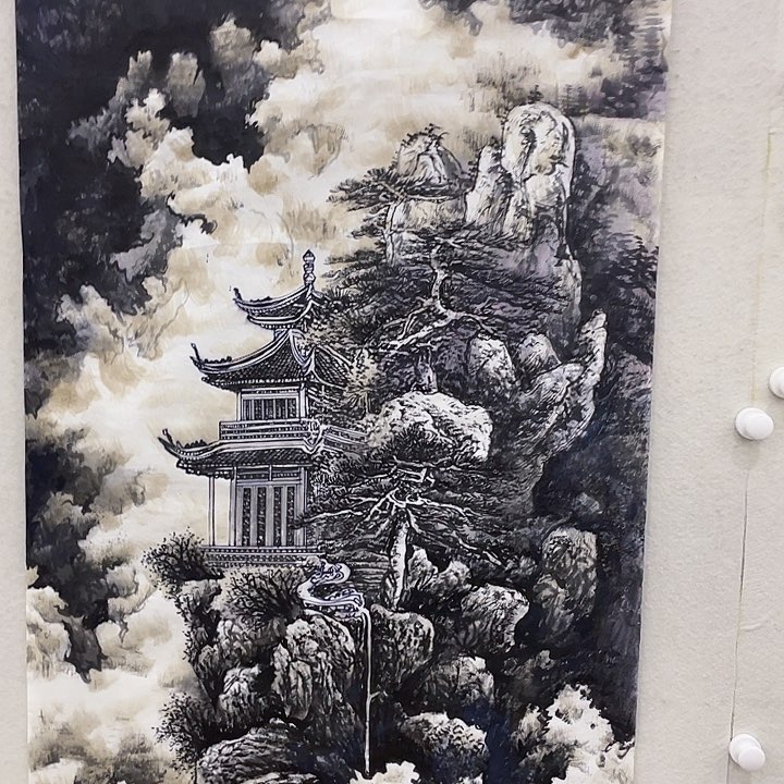 书法毕晓民国画作品