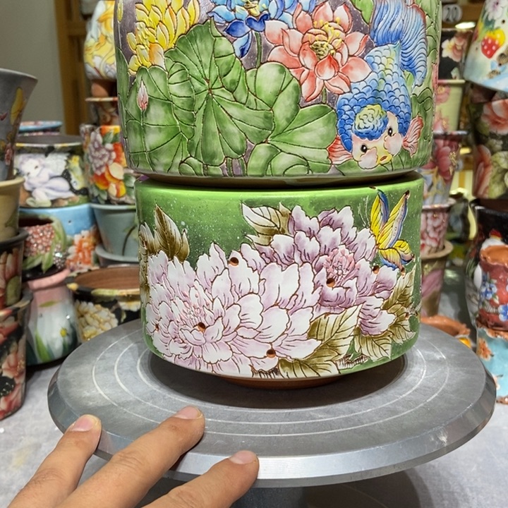 এ****景德镇艺术手绘作品