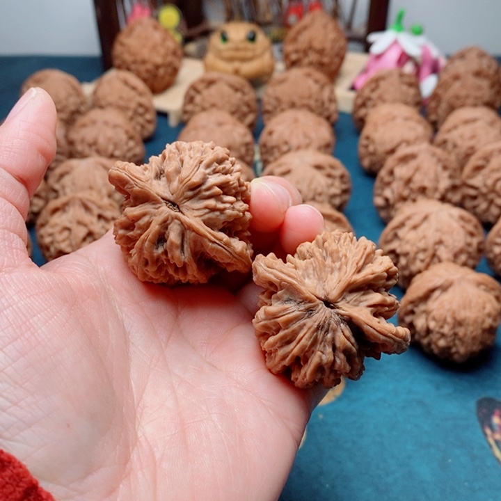 文玩核桃把件麦虎41