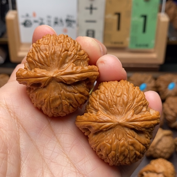把件文玩核桃白狮子41