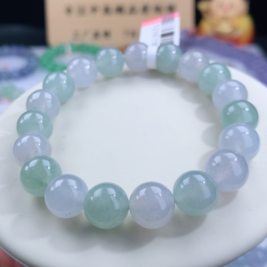翡翠手链未镶嵌卡10