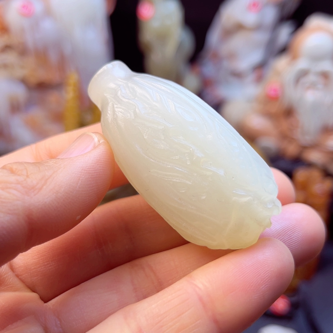 寿山石百财手玩件