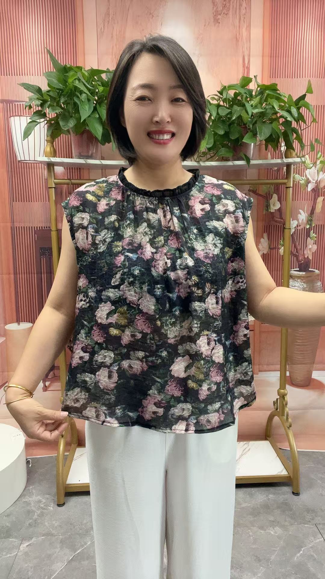 夏季新款时尚小花衫