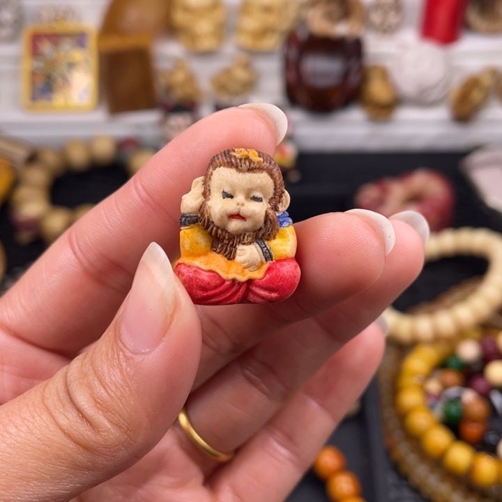 其他驼骨鹿角雕刻悟空20