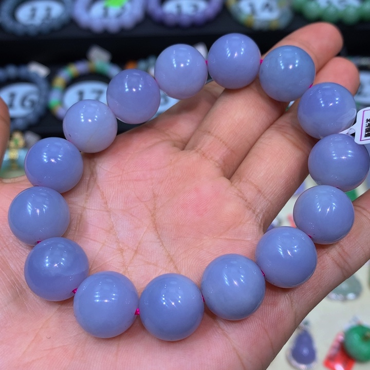 翡翠未镶嵌颈饰翡翠14+