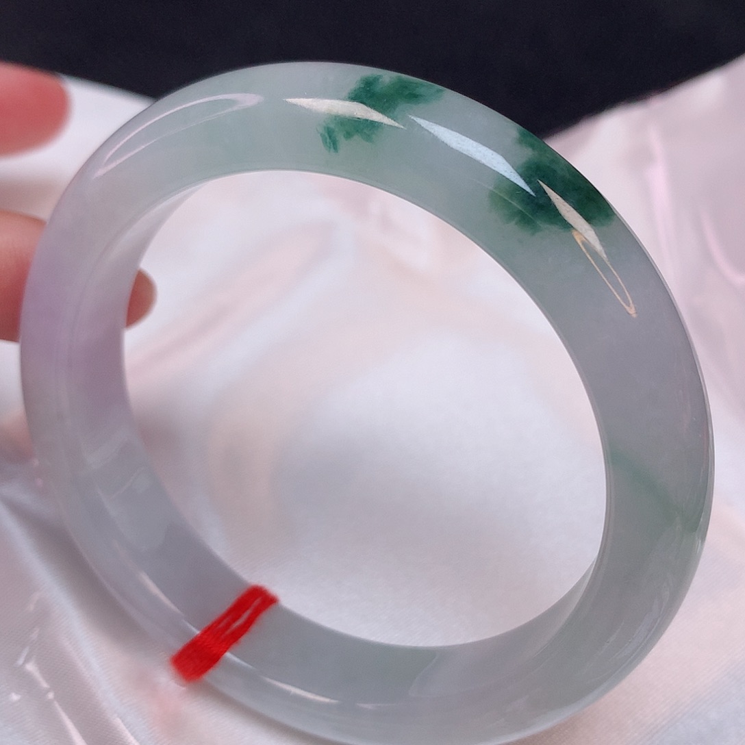 翡翠手镯未镶嵌58 翡翠手镯