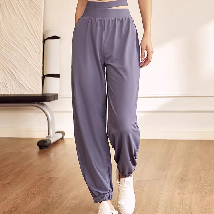 防晒收褶束脚裤（长款165cm以上）83005J