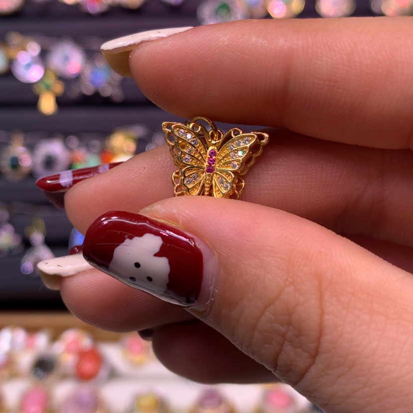 【闪购商品】欧泊吊坠款式银S925镶嵌